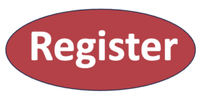 Red oval button with the word "Register" in white bold letters.